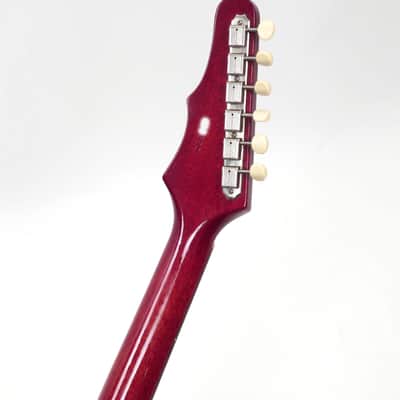 1964 Epiphone Olympic Double Pickup SB772D Cherry "Under the Bed" Clean with Original Case! Gibson Kalamazoo Made image 13