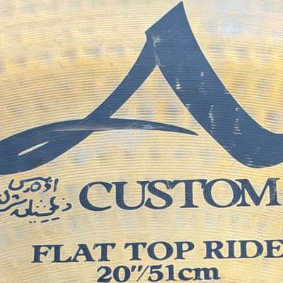 Zildjian 20" A Custom Flat Ride Cymbal - 2342g image 8