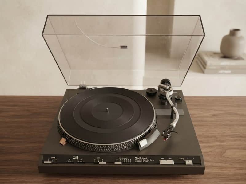 Technics SL-231 Rare Vintage Turntable Serviced FG-Servo Auto Bell Warranty image 1