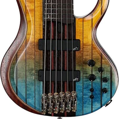 Ibanez BTB1936 SFL 6 String Electric Bass. Sunset Fade Low Gloss with Bag image 1