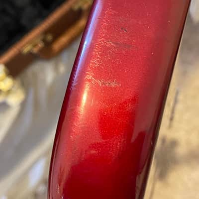Fender Jazz Bass  ‘74 Reissue 1993  Candy Apple Red image 5