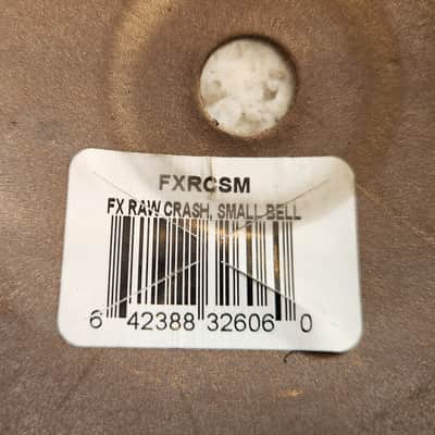 Zildjian FX Small Bell Raw Crash Cymbal 2021 - Present - Raw image 7