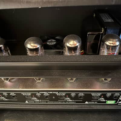 Randall RM100KH Kirk Hammett Signature MTS Series 3-Channel 100-Watt Modular Tube Guitar Amp Head 2010s - Black image 8