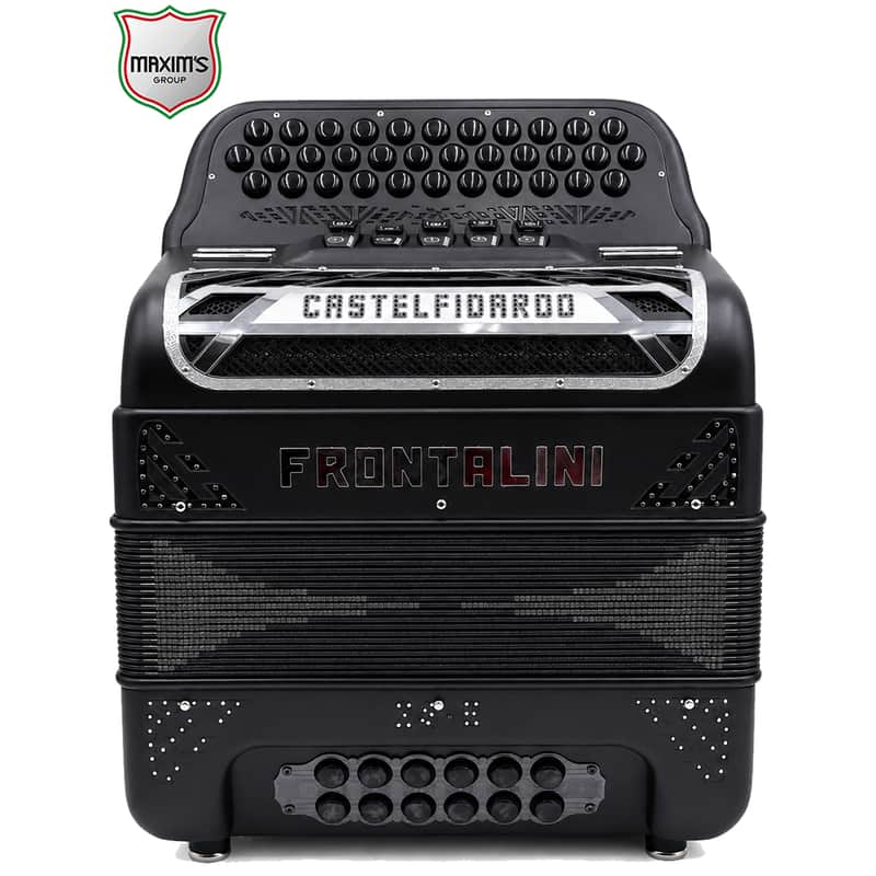 MAXIM'S FRONTALINI 5 Switch FBE (FA) Accordion - Black image 1