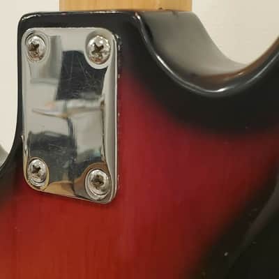Rare Vintage 70's Univox Stratocaster Style MIJ Japan HSS Racing Stripes image 15