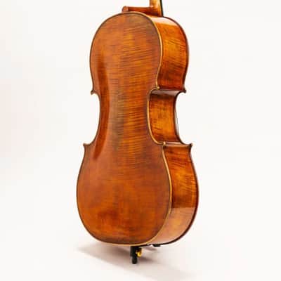 D Z Strad Model 600 Cello w/ Case & Bow (1/2-4/4) image 2