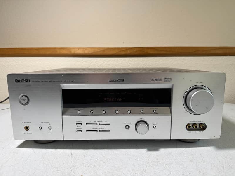 Yamaha HTR-5740 Receiver HiFi Stereo Vintage 6.1 Channel Home Theater Audio AVR image 1