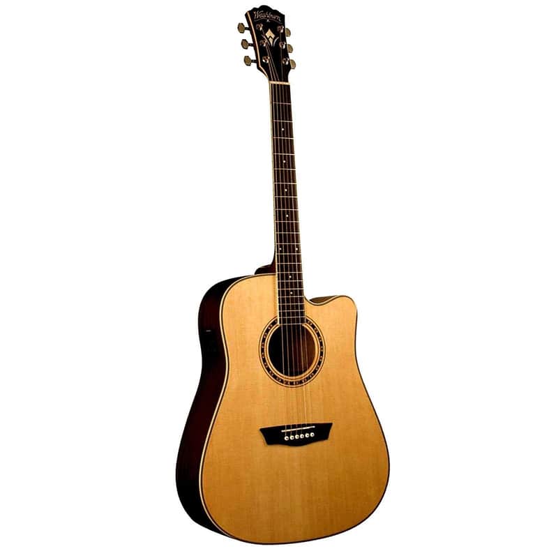 Washburn WD10S Acoustic Guitar | Reverb