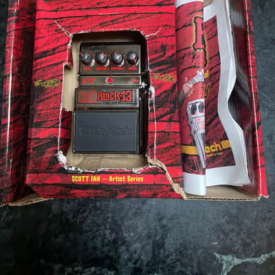 DigiTech Scott Ian Black-13 - Chrome Distortion Pedal image 5