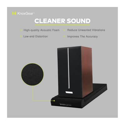 Knox Gear Studio Monitor Isolation Pads Suitable for 8 inch Speakers (2-Pack) image 6