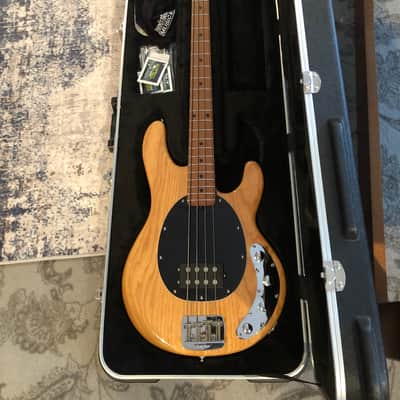 Music Man  Stingray Special 4 H Natural with Roasted Maple Neck image 7
