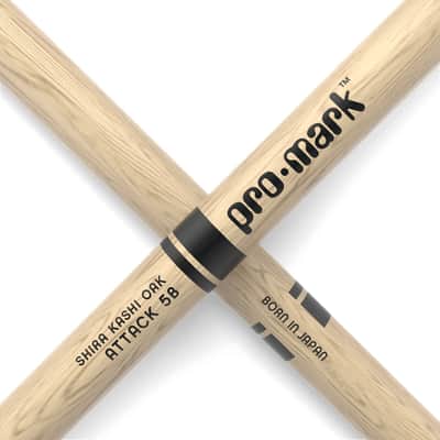 ProMark Attack 5B Drum Sticks - Shira Kashi Oak image 5