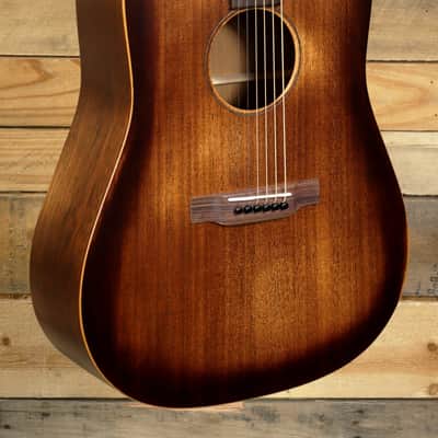 Martin  D-15M StreetMaster Left-Handed Acoustic Guitar Mahogany Burst w/ Gigbag image 1