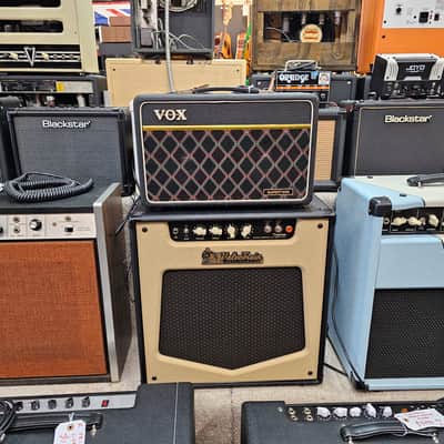 Rare Vox Super Twin Reverb 2x6 With Cover image 1
