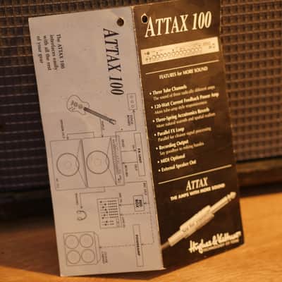 Hughes & Kettner Attax 100 tour reverb - HP celestion image 12