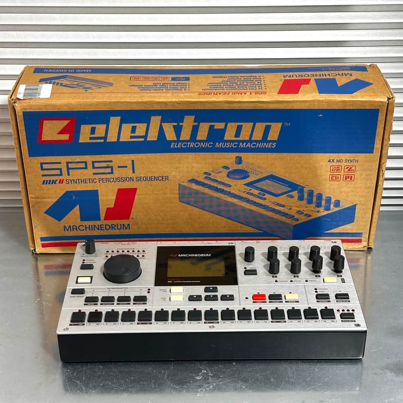 2010s Elektron Machinedrum SPS-1UW+ MKII Silver