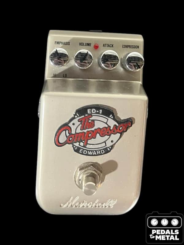 Marshall ED-1 Edward Compressor Pedal 2010s - Silver - X16228 image 1