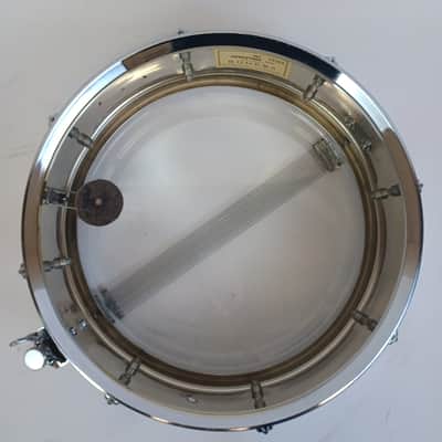*Rogers 60s COB Dayton Powertone Snare Drum 5x14"Chrome Brass Script Vintage* imagen 10