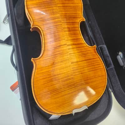 Vintage 1994 Franz Sandner Step-Up Violin, Made in Germany, with Case and Bow image 12