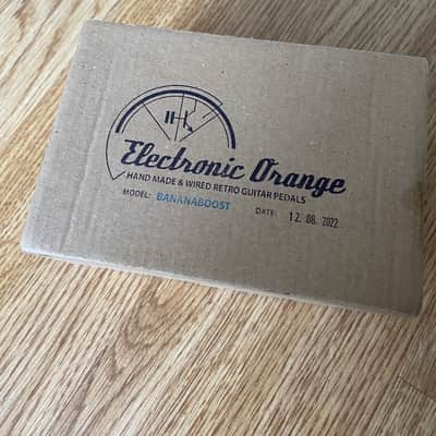 Electronic Orange Bananaboost (boost + eq + fuzz) ## like new image 7