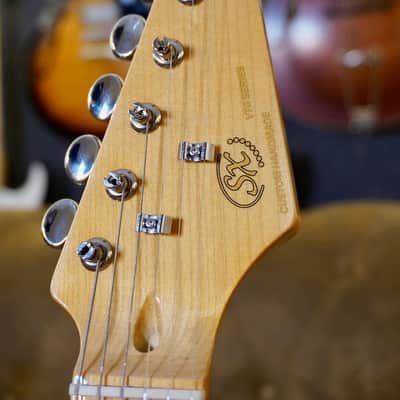 SX Guitars STL 50 BSB STL50 Tele Butter Scoth image 6