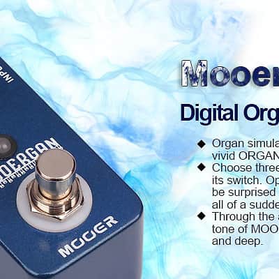 Mooer Mooregan Digital Organ Sim Guitar Pedal MICRO Guitar Effect Pedal True Bypass Ships Free. image 2