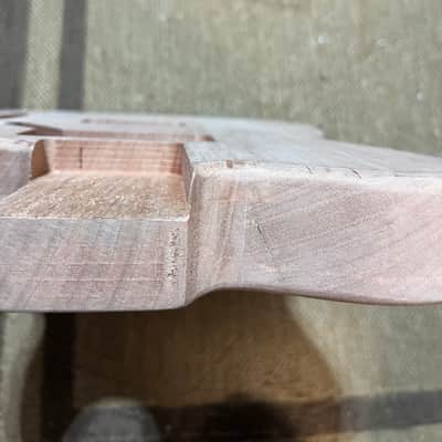 Mahogany Telecaster Electric Guitar DIY Project Body Tele image 5