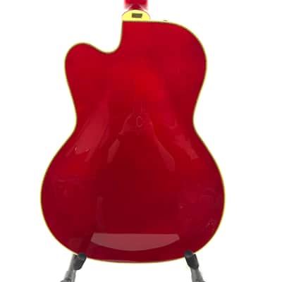 Used Kay K161V Semi-Hollow Electric Guitar Cherry Sunburst image 10