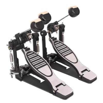Double Bass Drum Pedal Kick Twin Dual Chain Drive Percussion for rock Music image 5