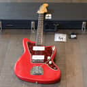 Vintage! 1962 Fender JazzMaster Electric Guitar Fiesta Red All Original Except Refinish and Knobs + Case