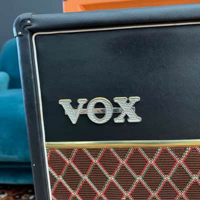 Vintage Vox AC30 2x12 Guitar Combo Cabinet Amplifier EMPTY Unloaded Box image 2