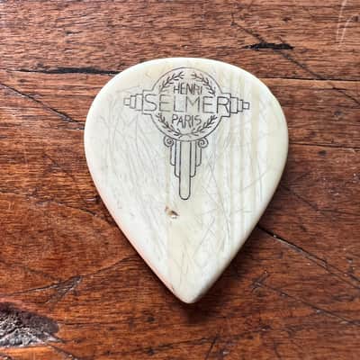 Antique Vintage Selmer Phenolic Gypsy pick Manouche Django Reinhardt Rare image 3