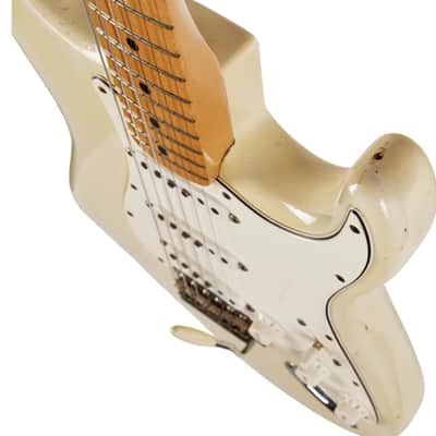 Fender Custom Shop 69 Stratocaster Olympic White Relic (Pre-Owned, 2000, VG+) #R09148 image 6