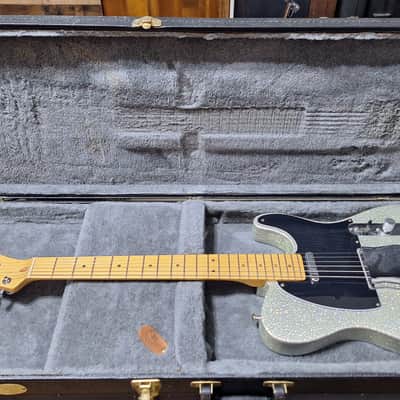 Fender Brad Paisley USA Telecaster W/HSC - Silver Sparkle - image 12