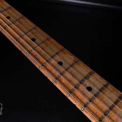 1954 / 1955 Fender Stratocaster with Maple Fretboard Blonde Refin image 14