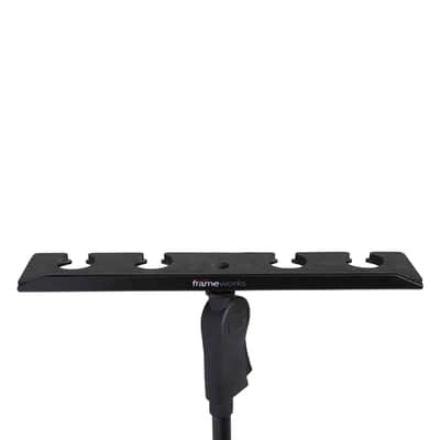 Gator Frameworks Gfw Mic 4 Tray Supporto Multi Microfono Per 4 Microfoni image 3