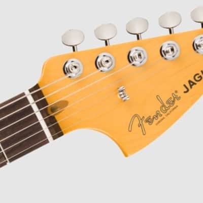 American Professional Classic Jaguar, Rosewood Fingerboard, Faded Firemist Gold image 5