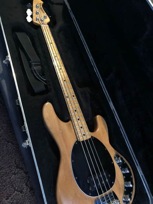 Ernie Ball Music Man StingRay 4 H 1990s Natural Gloss image 1