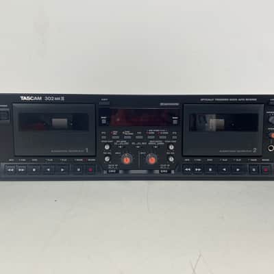 Tascam - 302 MK2 - Double Cassette Deck - 2-Head - Serviced (New Belts) - 19" Rack image 10
