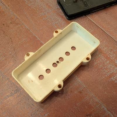 Fender Jazzmaster Guitar Pickup And Cover Pre CBS 1959 Cream With Black Bobbin 7.78K image 10