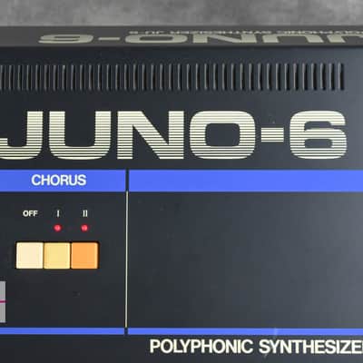 Roland JUNO-6 Polyphonic Synthesizer in Very Good Condition. image 17