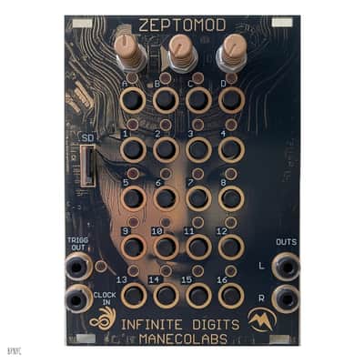 Infinite Digits x Maneco Labs ZEPTOMOD BLACK & GOLD (BPNYC) image 1