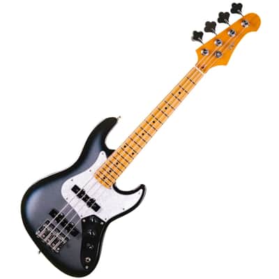 Flight Mini Bass JB MOONBURST Roasted Poplar Body Roasted Maple Neck 4-String Electric Bass Guitar w/Padded Gig Bag image 4