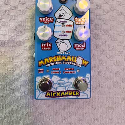 Alexander Pedals Marshmallow Pitch Shifter 2019 - Chibi Blue image 1