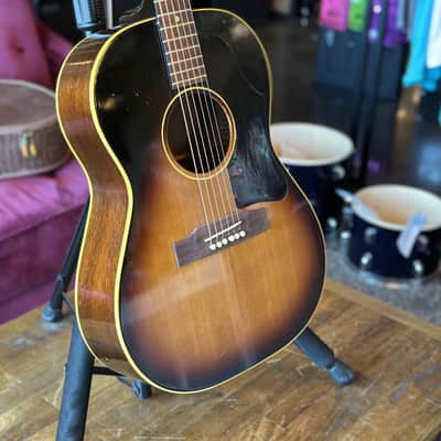 1963 Gibson LG-1 Acoustic Guitar w/ New Rosewood Bridge, Original Case, New Bone Nut & Saddle image 1