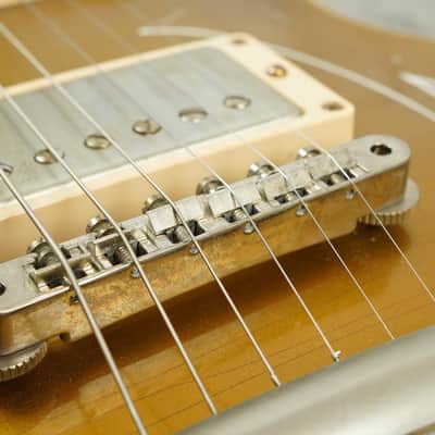2014 Gibson Billy Gibbons Pinstripe Les Paul Goldtop, Aged / Signed image 13