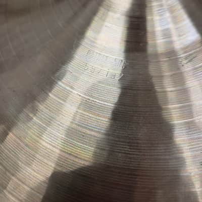 Paiste 14" 505 "Green Label" Heavy Hi-Hat Cymbals (Pair) 1980 - 1985 - Traditional (C020-C4) image 7