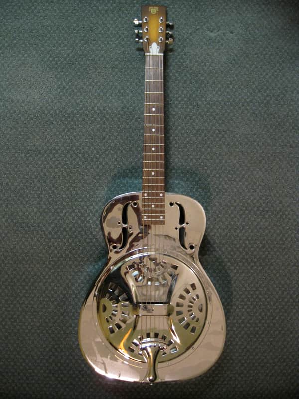 Dobro DM33-H "Hawaiian" 1992 Chrome image 1