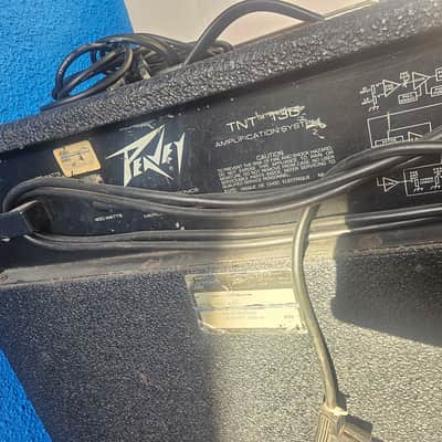 Peavey TNT 130 1x15" 130-Watt Bass Combo 1980s - Black image 2