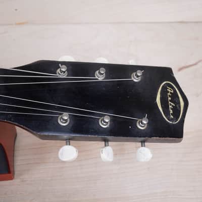 Airline 7206 Sunburst 1963 Harmony H-45 Stratotone Vintage Made in USA w/ Bag image 3